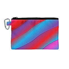 Diagonal Gradient Vivid Color 3d Canvas Cosmetic Bag (medium) by BangZart