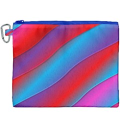 Diagonal Gradient Vivid Color 3d Canvas Cosmetic Bag (xxxl) by BangZart