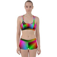 Course Gradient Background Color Women s Sports Set