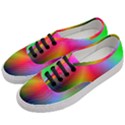 Course Gradient Background Color Women s Classic Low Top Sneakers View2