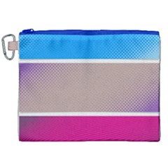 Pattern Template Banner Background Canvas Cosmetic Bag (xxl)