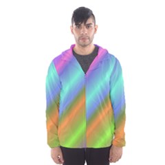 Background Course Abstract Pattern Hooded Wind Breaker (men) by BangZart