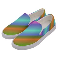 Background Course Abstract Pattern Men s Canvas Slip Ons