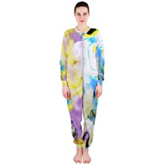 Watercolour Watercolor Paint Ink Onepiece Jumpsuit (ladies) 