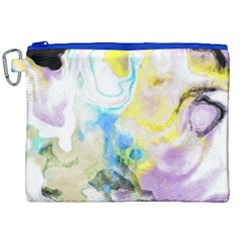 Watercolour Watercolor Paint Ink Canvas Cosmetic Bag (xxl)