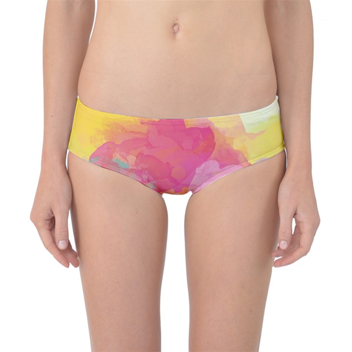 Watercolour Gradient Classic Bikini Bottoms