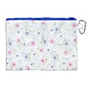 Floral Pattern Background Canvas Cosmetic Bag (XL) View2