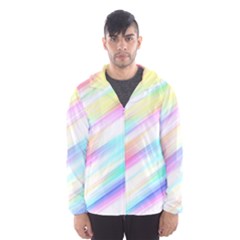 Background Course Abstract Pattern Hooded Wind Breaker (men) by BangZart