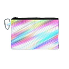 Background Course Abstract Pattern Canvas Cosmetic Bag (medium)