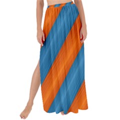 Diagonal Stripes Striped Lines Maxi Chiffon Tie-up Sarong