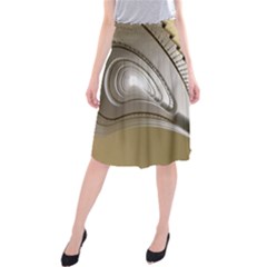 Staircase Berlin Architecture Midi Beach Skirt by BangZart