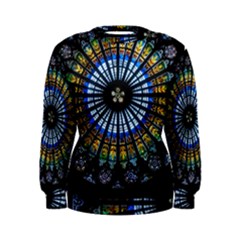 Rose Window Strasbourg Cathedral Women s Sweatshirt by BangZart