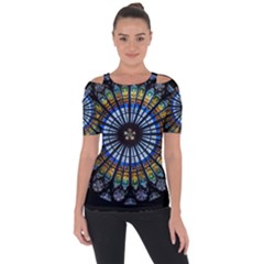 Rose Window Strasbourg Cathedral Short Sleeve Top