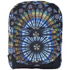 Rose Window Strasbourg Cathedral Full Print Backpack