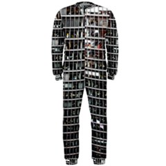 Skyscraper Glass Facade Offices Onepiece Jumpsuit (men)  by BangZart