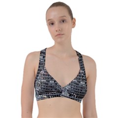 Skyscraper Glass Facade Offices Sweetheart Sports Bra by BangZart