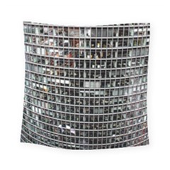 Skyscraper Glass Facade Offices Square Tapestry (small) by BangZart