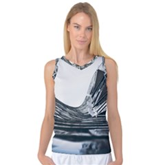 Architecture Modern Skyscraper Women s Basketball Tank Top by BangZart