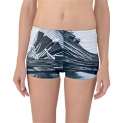 Architecture Modern Skyscraper Reversible Boyleg Bikini Bottoms by BangZart