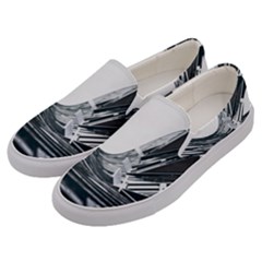 Architecture Modern Skyscraper Men s Canvas Slip Ons