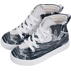 Architecture Modern Skyscraper Kid s Hi-top Skate Sneakers