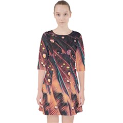 Abstract Wallpaper Images Pocket Dress