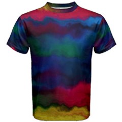 Watercolour Color Background Men s Cotton Tee by BangZart