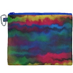 Watercolour Color Background Canvas Cosmetic Bag (xxxl)