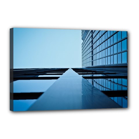 Architecture Modern Building Facade Canvas 18  X 12 