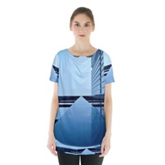 Architecture Modern Building Facade Skirt Hem Sports Top