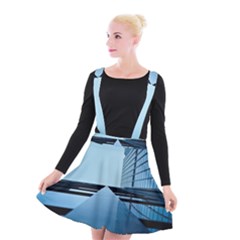 Architecture Modern Building Facade Suspender Skater Skirt by BangZart