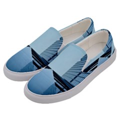 Architecture Modern Building Facade Men s Canvas Slip Ons