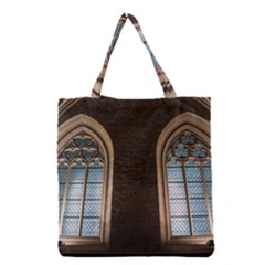 Church Window Church Grocery Tote Bag by BangZart