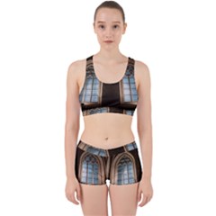 Church Window Church Work It Out Sports Bra Set