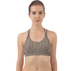 Background Mandala Back Web Sports Bra