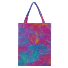 Abstract Fantastic Fractal Gradient Classic Tote Bag by BangZart