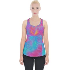 Abstract Fantastic Fractal Gradient Piece Up Tank Top