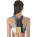 Glass Facade Colorful Architecture Sports Bra View2