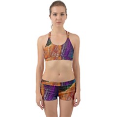 Graphics Imagination The Background Back Web Sports Bra Set