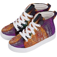 Graphics Imagination The Background Kid s Hi-top Skate Sneakers by BangZart