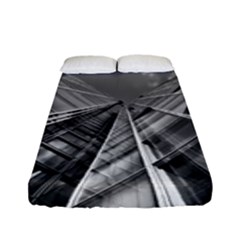 Architecture Skyscraper Fitted Sheet (full/ Double Size) by BangZart