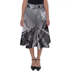 Architecture Skyscraper Perfect Length Midi Skirt