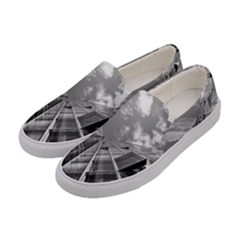 Architecture Skyscraper Women s Canvas Slip Ons