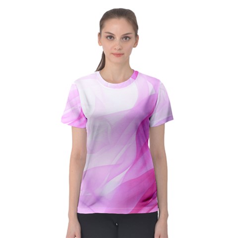 Material Ink Artistic Conception Women s Sport Mesh Tee by BangZart