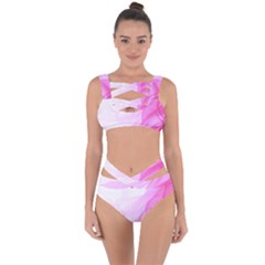 Material Ink Artistic Conception Bandaged Up Bikini Set 