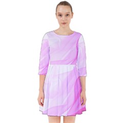 Material Ink Artistic Conception Smock Dress