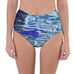 Graphics Wallpaper Desktop Assembly Reversible High-waist Bikini Bottoms by BangZart