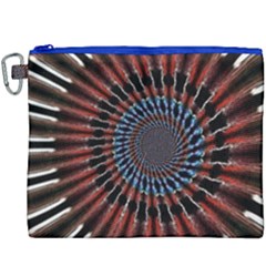 The Fourth Dimension Fractal Noise Canvas Cosmetic Bag (xxxl)