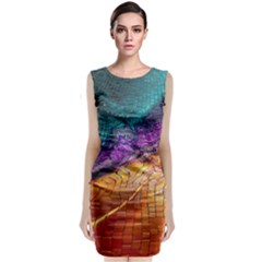 Graphics Imagination The Background Classic Sleeveless Midi Dress by BangZart