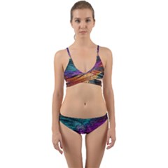 Graphics Imagination The Background Wrap Around Bikini Set